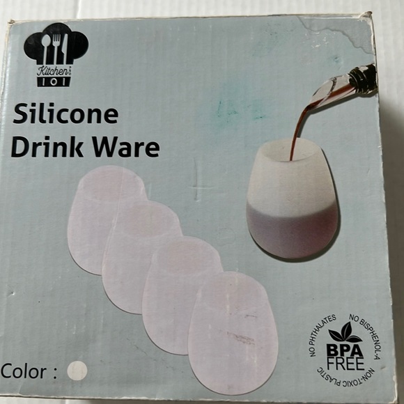 Silicone stemless wine glasses - Picture 1 of 4